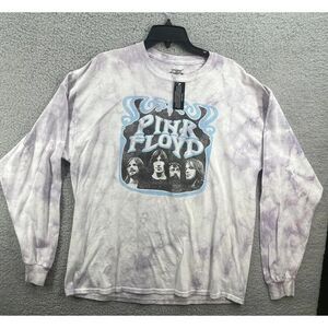 Urban Outfitters Pink Floyd Tie Dye Crew Long Sleeve T Shirt Medium